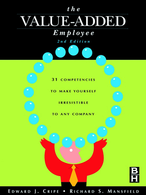 Title details for The Value-Added Employee by Edward J. Cripe - Available